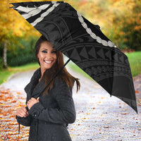 Aloha Hawaii Kalo Pikake Lei Umbrella Chest Tattoo Black Hawaiian Pattern