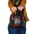 Personalised Aotearoa Bulldog Shoulder Handbag NZ Maori Tattoo