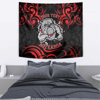 Personalised Aotearoa Bulldog Tapestry NZ Maori Tattoo LT14 - Polynesian Pride