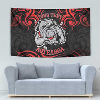 Personalised Aotearoa Bulldog Tapestry NZ Maori Tattoo LT14 - Polynesian Pride