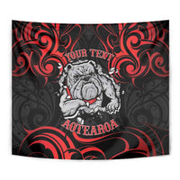 Personalised Aotearoa Bulldog Tapestry NZ Maori Tattoo LT14 - Polynesian Pride
