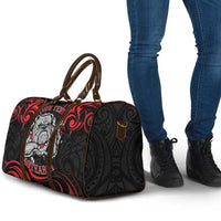 Personalised Aotearoa Bulldog Travel Bag NZ Maori Tattoo - Polynesian Pride