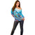 Hawaii Snorkeling Honu Turtle Off Shoulder Sweater Under The Ocean Vibes