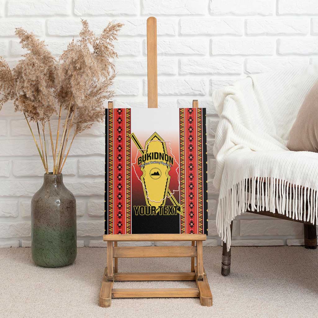 Personalised Bukidnon Philippines Canvas Wall Art The Food Basket of Region X