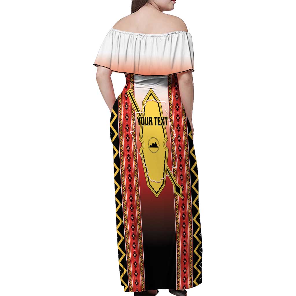 Personalised Bukidnon Philippines Family Matching Off Shoulder Maxi Dress and Hawaiian Shirt The Food Basket of Region X LT14 - Polynesian Pride