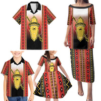Personalised Bukidnon Philippines Family Matching Puletasi and Hawaiian Shirt The Food Basket of Region X LT14 - Polynesian Pride
