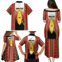 Personalised Bukidnon Philippines Family Matching Puletasi and Hawaiian Shirt The Food Basket of Region X LT14 - Polynesian Pride
