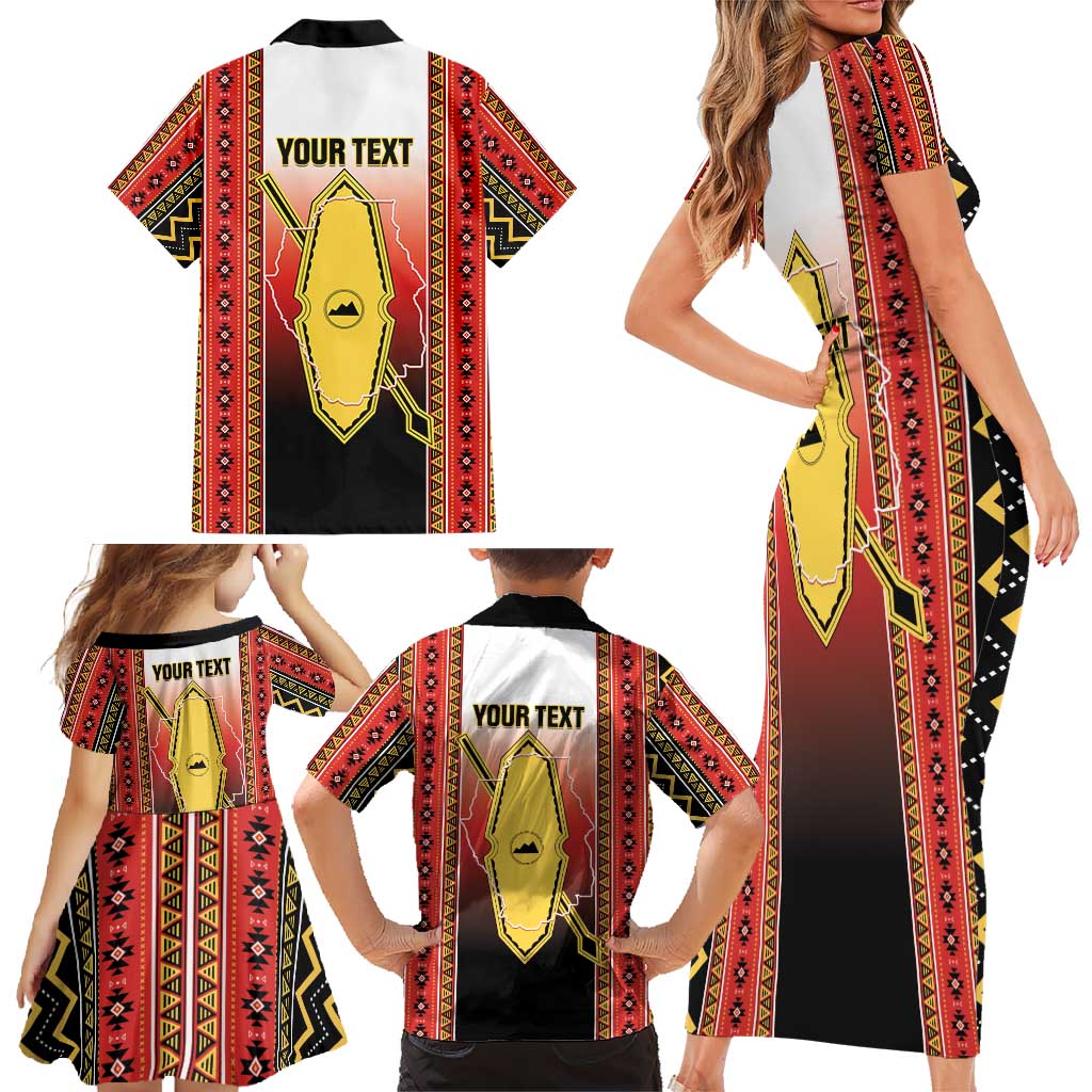 Personalised Bukidnon Philippines Family Matching Short Sleeve Bodycon Dress and Hawaiian Shirt The Food Basket of Region X LT14 - Polynesian Pride