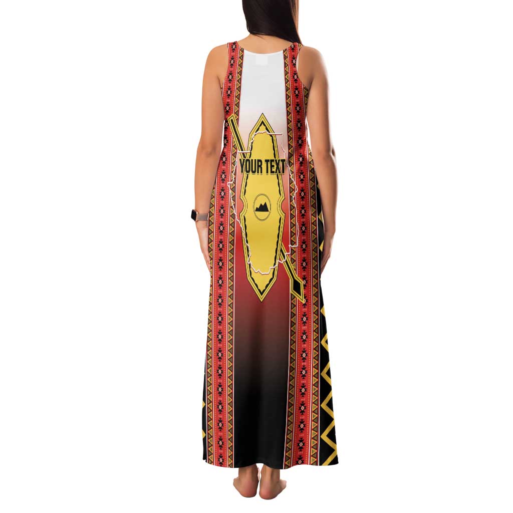 Personalised Bukidnon Philippines Family Matching Tank Maxi Dress and Hawaiian Shirt The Food Basket of Region X LT14 - Polynesian Pride