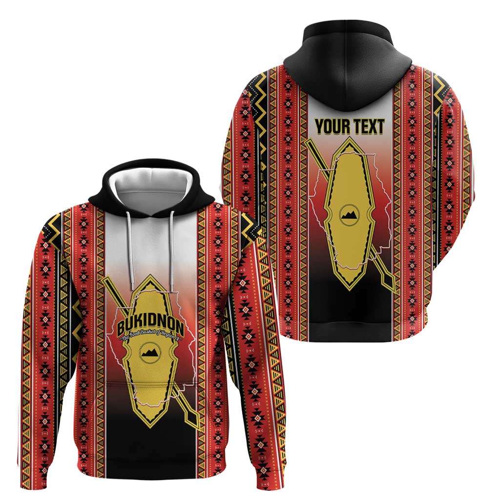 Personalised Bukidnon Philippines Hoodie The Food Basket of Region X LT14 - Polynesian Pride