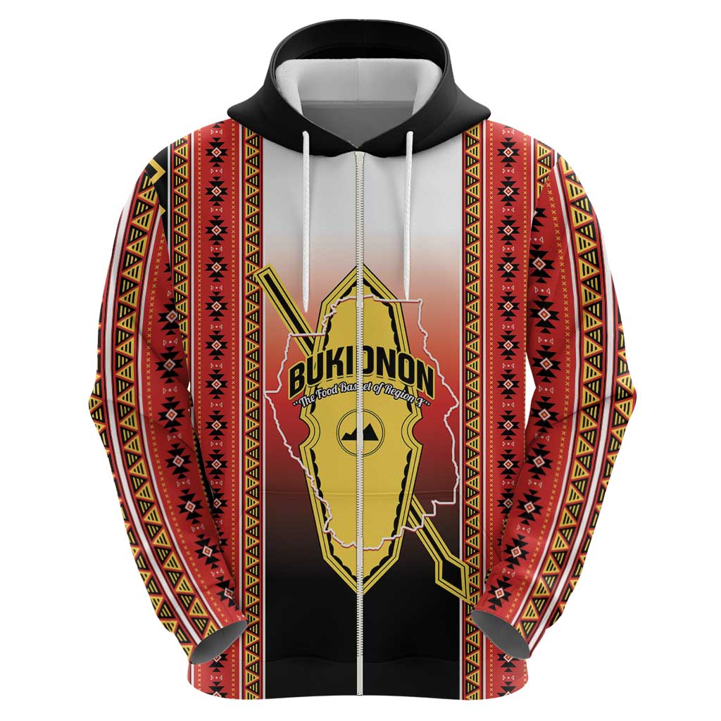 Personalised Bukidnon Philippines Hoodie The Food Basket of Region X LT14 - Polynesian Pride