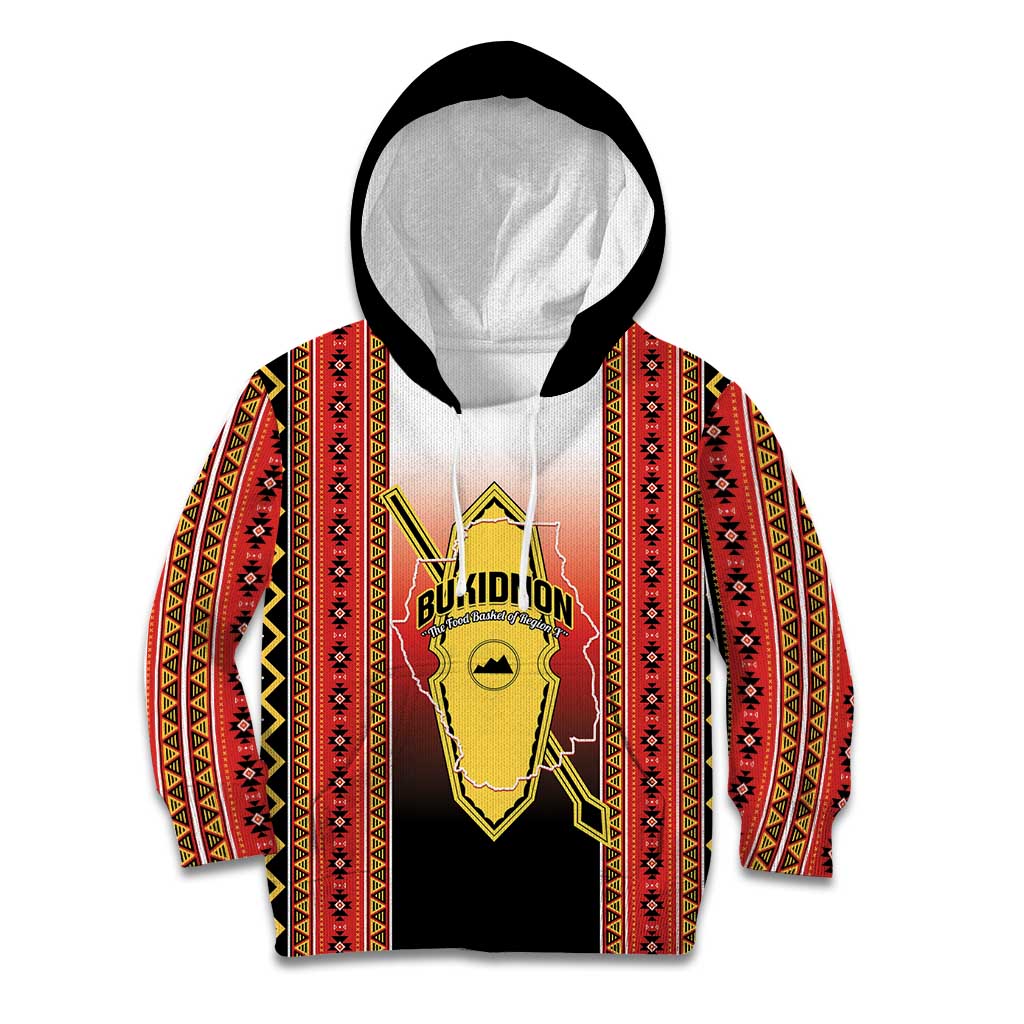Personalised Bukidnon Philippines Kid Hoodie The Food Basket of Region X LT14 Hoodie Red - Polynesian Pride