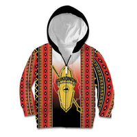 Personalised Bukidnon Philippines Kid Hoodie The Food Basket of Region X LT14 Zip Hoodie Red - Polynesian Pride