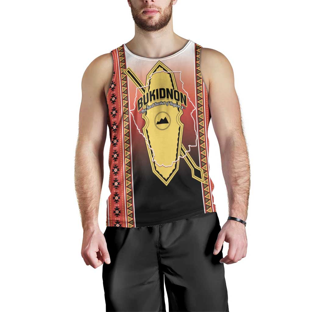 Personalised Bukidnon Philippines Men Tank Top The Food Basket of Region X LT14 - Polynesian Pride