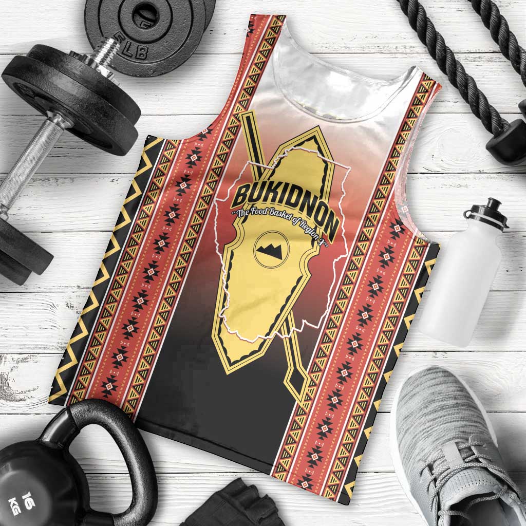 Personalised Bukidnon Philippines Men Tank Top The Food Basket of Region X LT14 - Polynesian Pride