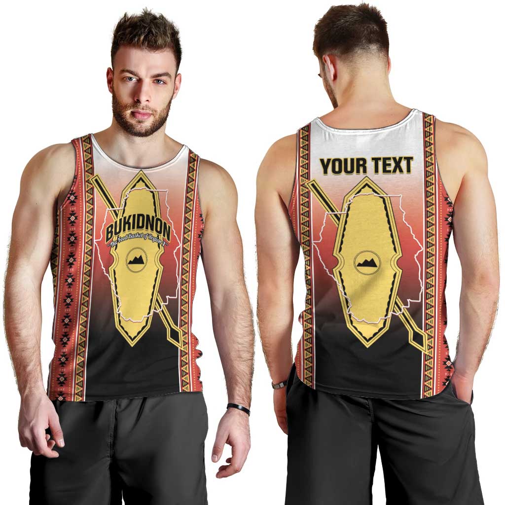 Personalised Bukidnon Philippines Men Tank Top The Food Basket of Region X LT14 - Polynesian Pride