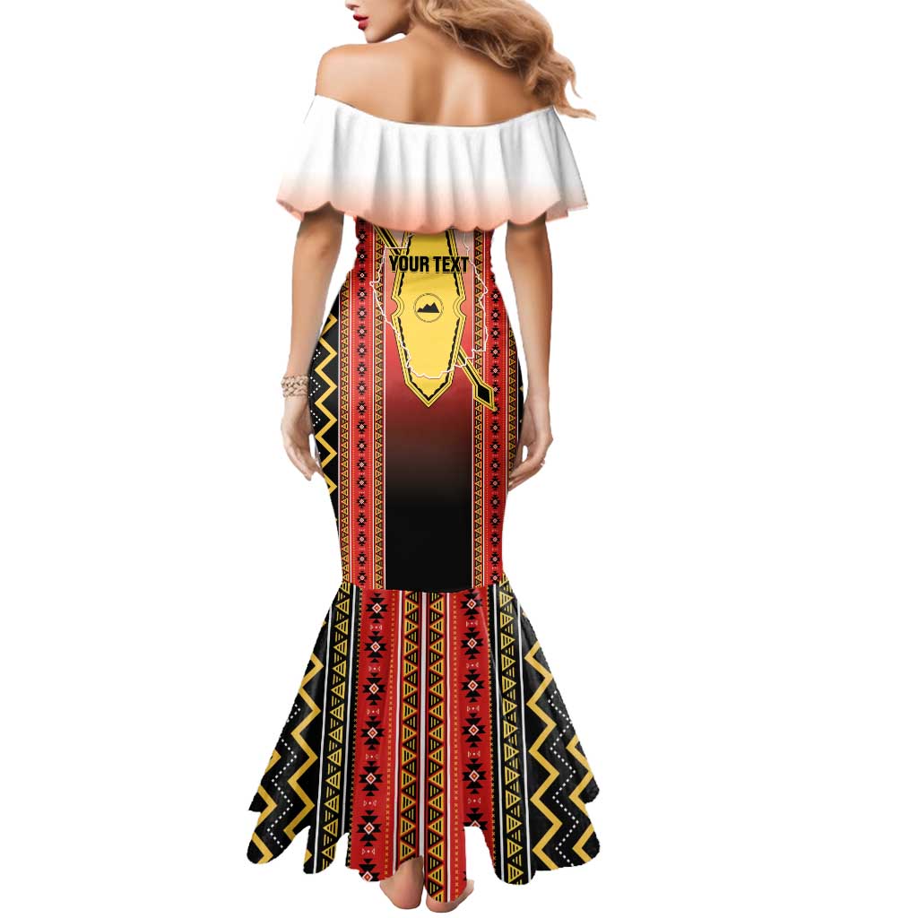 Personalised Bukidnon Philippines Mermaid Dress The Food Basket of Region X LT14 - Polynesian Pride