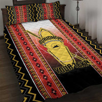 Personalised Bukidnon Philippines Quilt Bed Set The Food Basket of Region X LT14 Red - Polynesian Pride