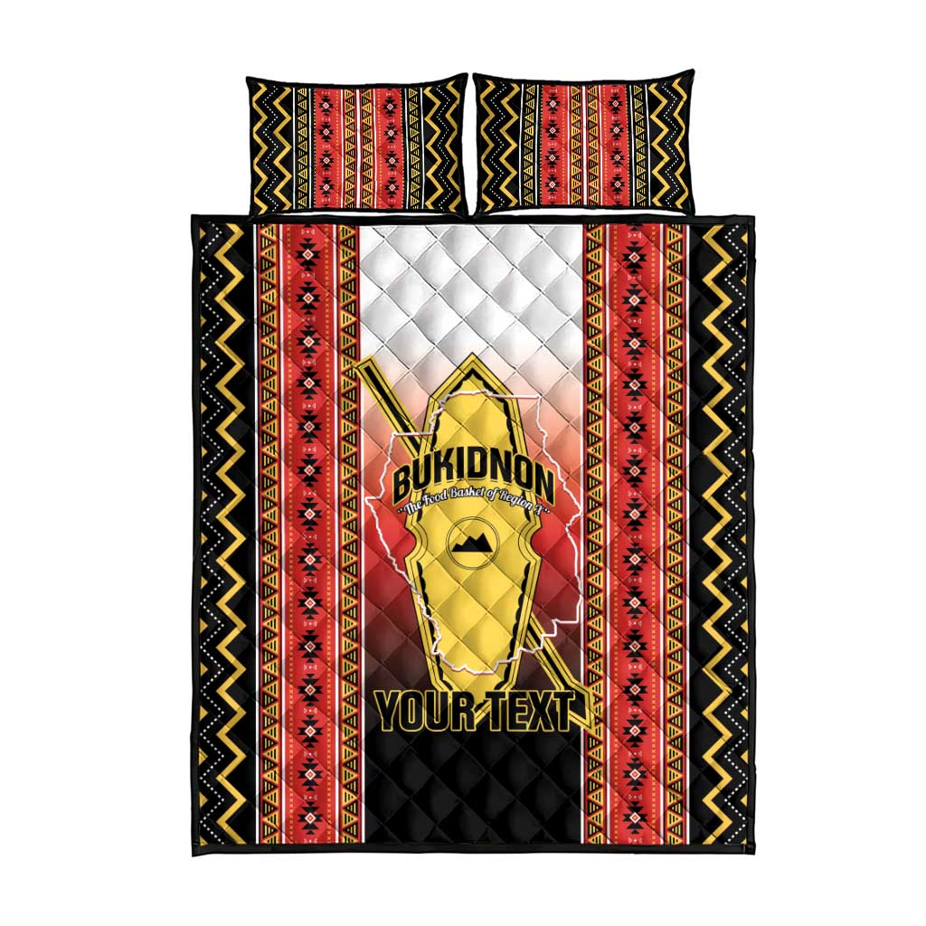 Personalised Bukidnon Philippines Quilt Bed Set The Food Basket of Region X LT14 - Polynesian Pride
