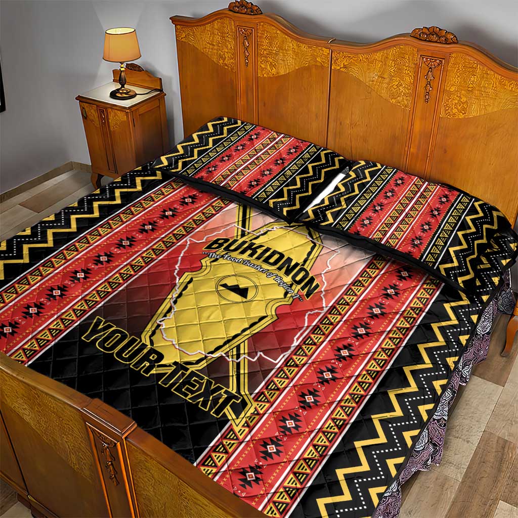 Personalised Bukidnon Philippines Quilt Bed Set The Food Basket of Region X LT14 - Polynesian Pride
