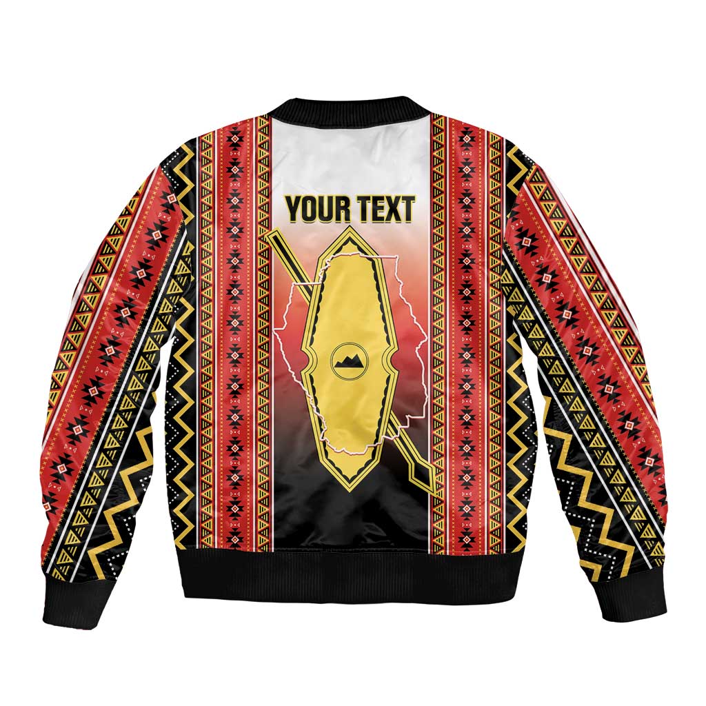 Personalised Bukidnon Philippines Sleeve Zip Bomber Jacket The Food Basket of Region X