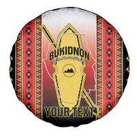 Personalised Bukidnon Philippines Spare Tire Cover The Food Basket of Region X LT14 - Polynesian Pride