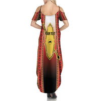 Personalised Bukidnon Philippines Summer Maxi Dress The Food Basket of Region X LT14 - Polynesian Pride