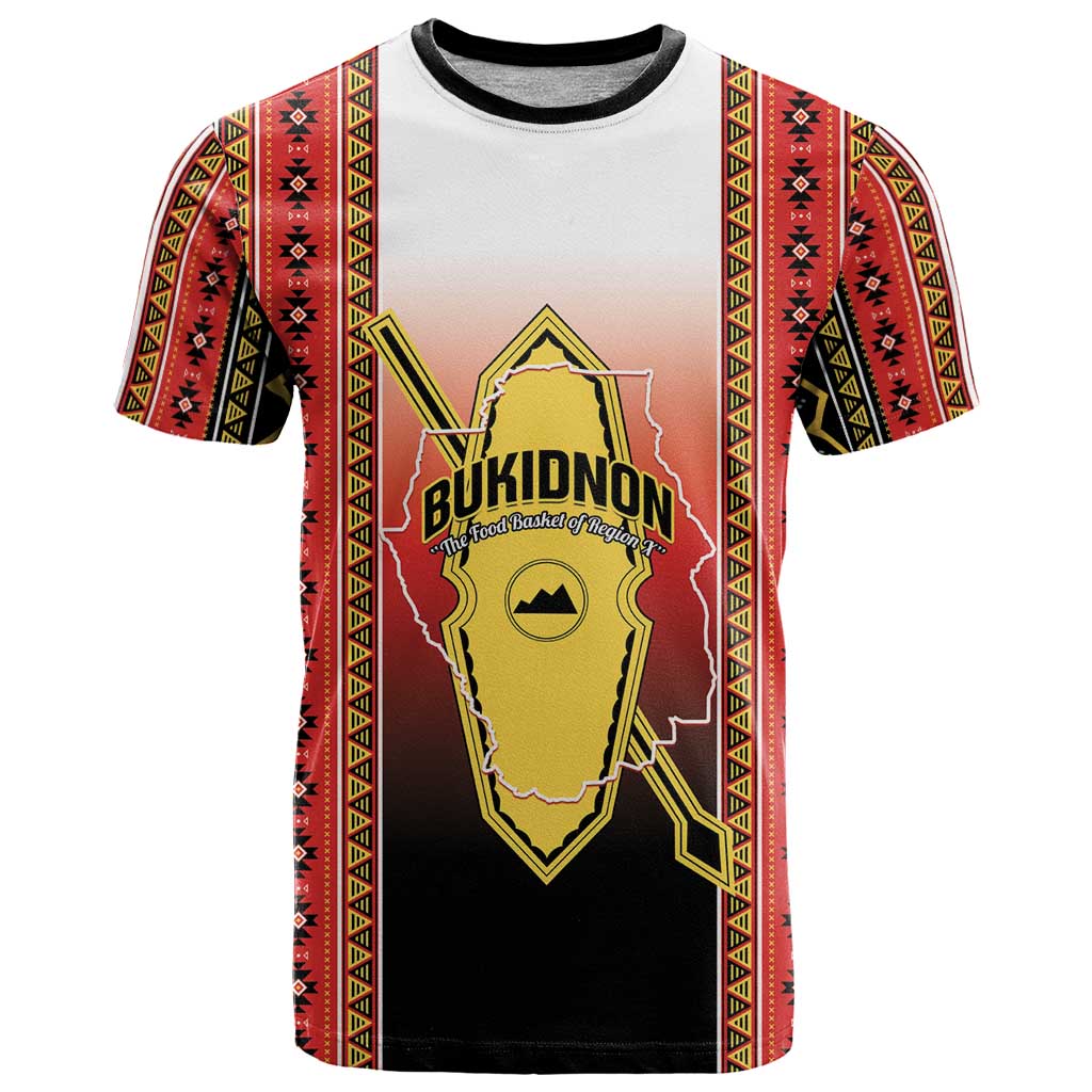 Personalised Bukidnon Philippines T Shirt The Food Basket of Region X LT14 Red - Polynesian Pride