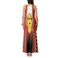 Personalised Bukidnon Philippines Tank Maxi Dress The Food Basket of Region X LT14 - Polynesian Pride