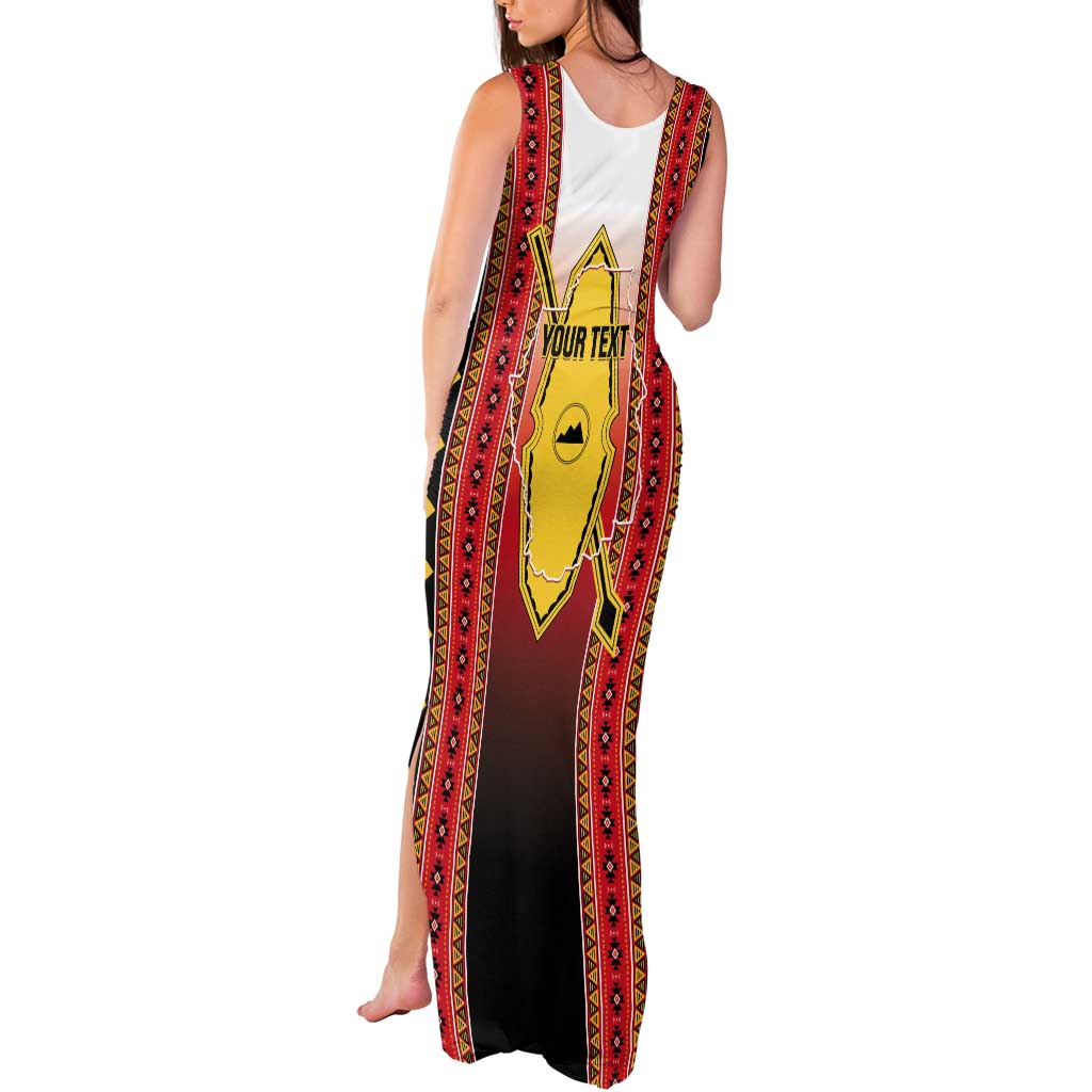 Personalised Bukidnon Philippines Tank Maxi Dress The Food Basket of Region X LT14 - Polynesian Pride