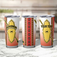 Personalised Bukidnon Philippines Tumbler Cup The Food Basket of Region X LT14 - Polynesian Pride