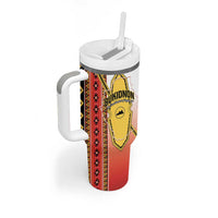 Personalised Bukidnon Philippines Tumbler With Handle The Food Basket of Region X LT14 - Polynesian Pride