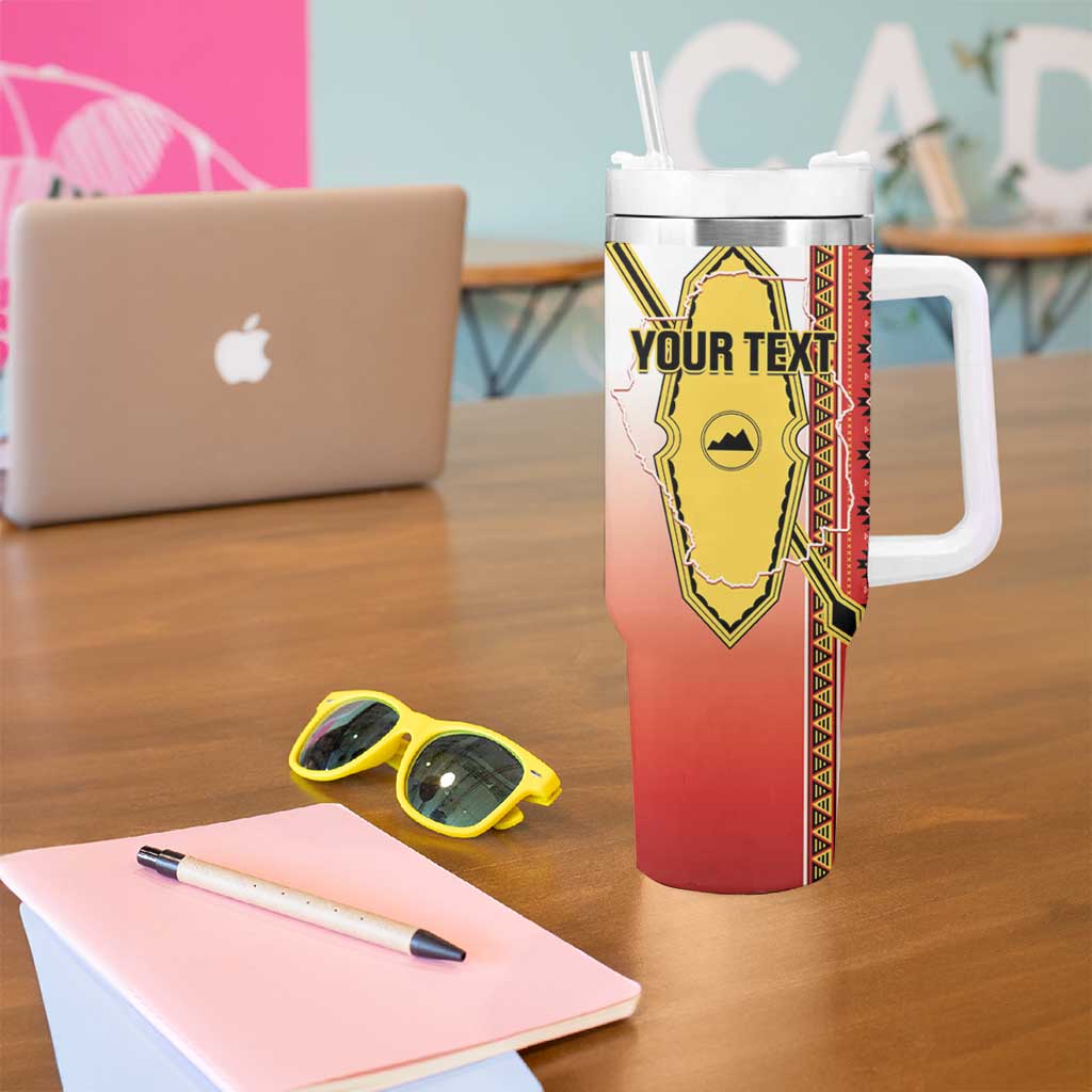 Personalised Bukidnon Philippines Tumbler With Handle The Food Basket of Region X LT14 - Polynesian Pride