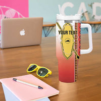 Personalised Bukidnon Philippines Tumbler With Handle The Food Basket of Region X LT14 - Polynesian Pride