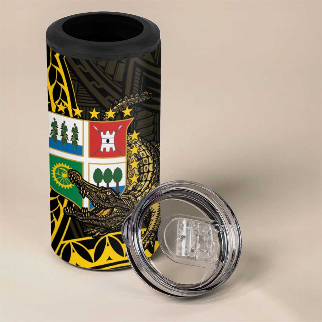 Agusan del Sur Philippines 4 in 1 Can Cooler Tumbler Habagatang Agusan Lolong LT14 - Polynesian Pride