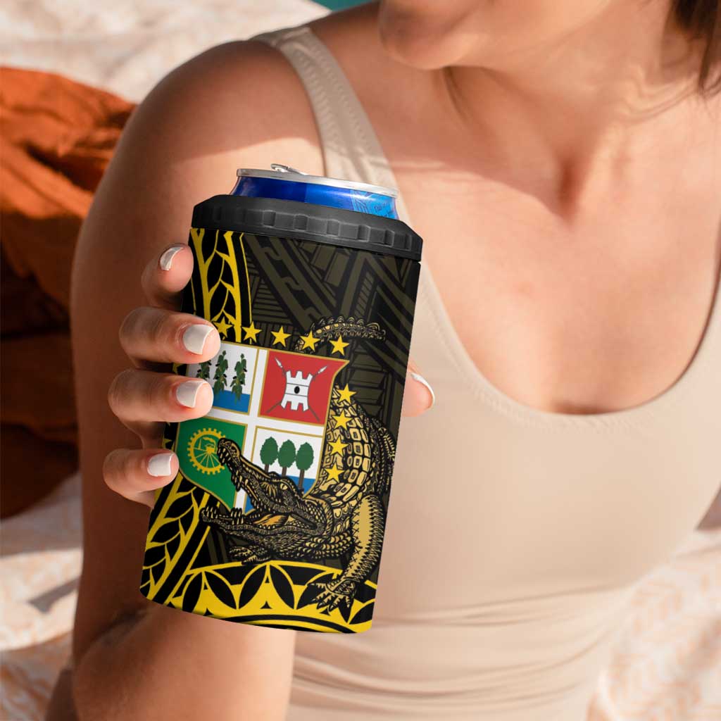 Agusan del Sur Philippines 4 in 1 Can Cooler Tumbler Habagatang Agusan Lolong LT14 - Polynesian Pride