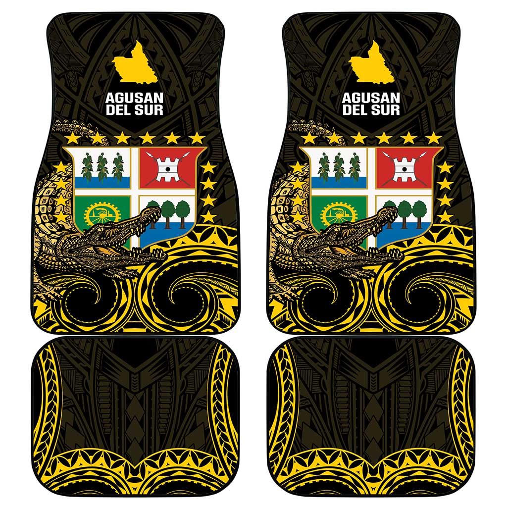 Agusan del Sur Philippines Car Mats Habagatang Agusan Lolong LT14 - Polynesian Pride