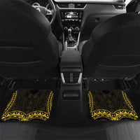 Agusan del Sur Philippines Car Mats Habagatang Agusan Lolong LT14 Set 2pcs - Back Black - Polynesian Pride