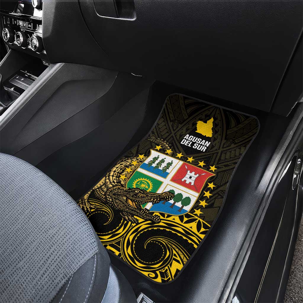 Agusan del Sur Philippines Car Mats Habagatang Agusan Lolong LT14 - Polynesian Pride