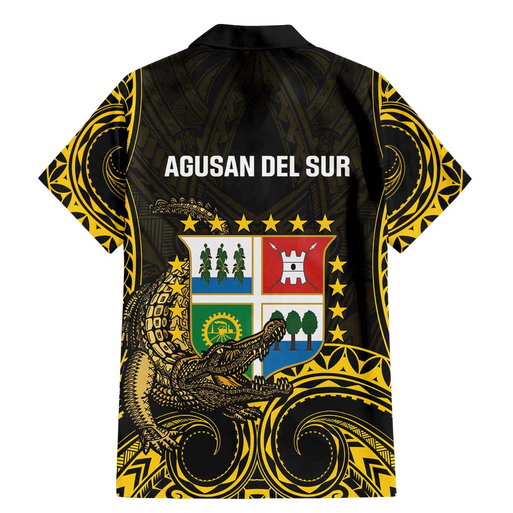Agusan del Sur Philippines Family Matching Mermaid Dress and Hawaiian Shirt Habagatang Agusan Lolong LT14 - Polynesian Pride