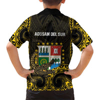 Agusan del Sur Philippines Kid Hawaiian Shirt Habagatang Agusan Lolong LT14 - Polynesian Pride
