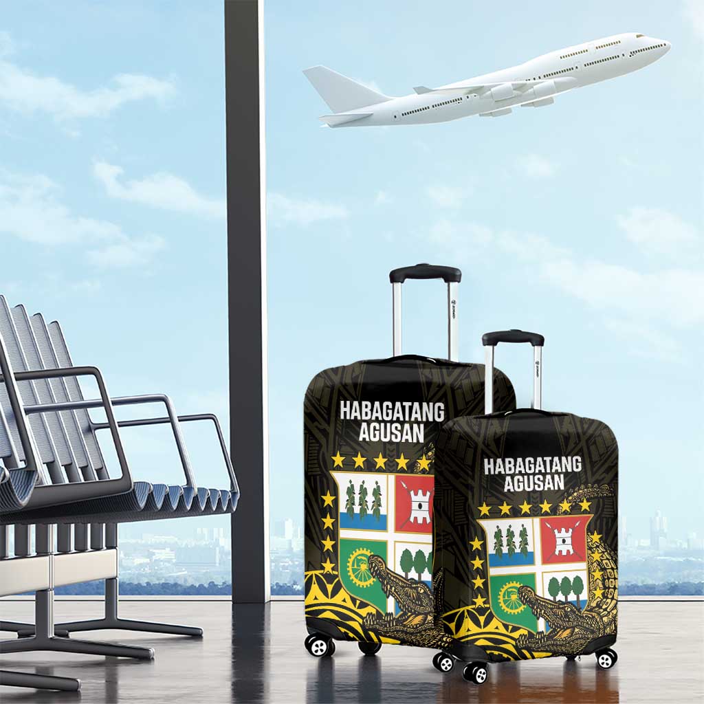 Agusan del Sur Philippines Luggage Cover Habagatang Agusan Lolong