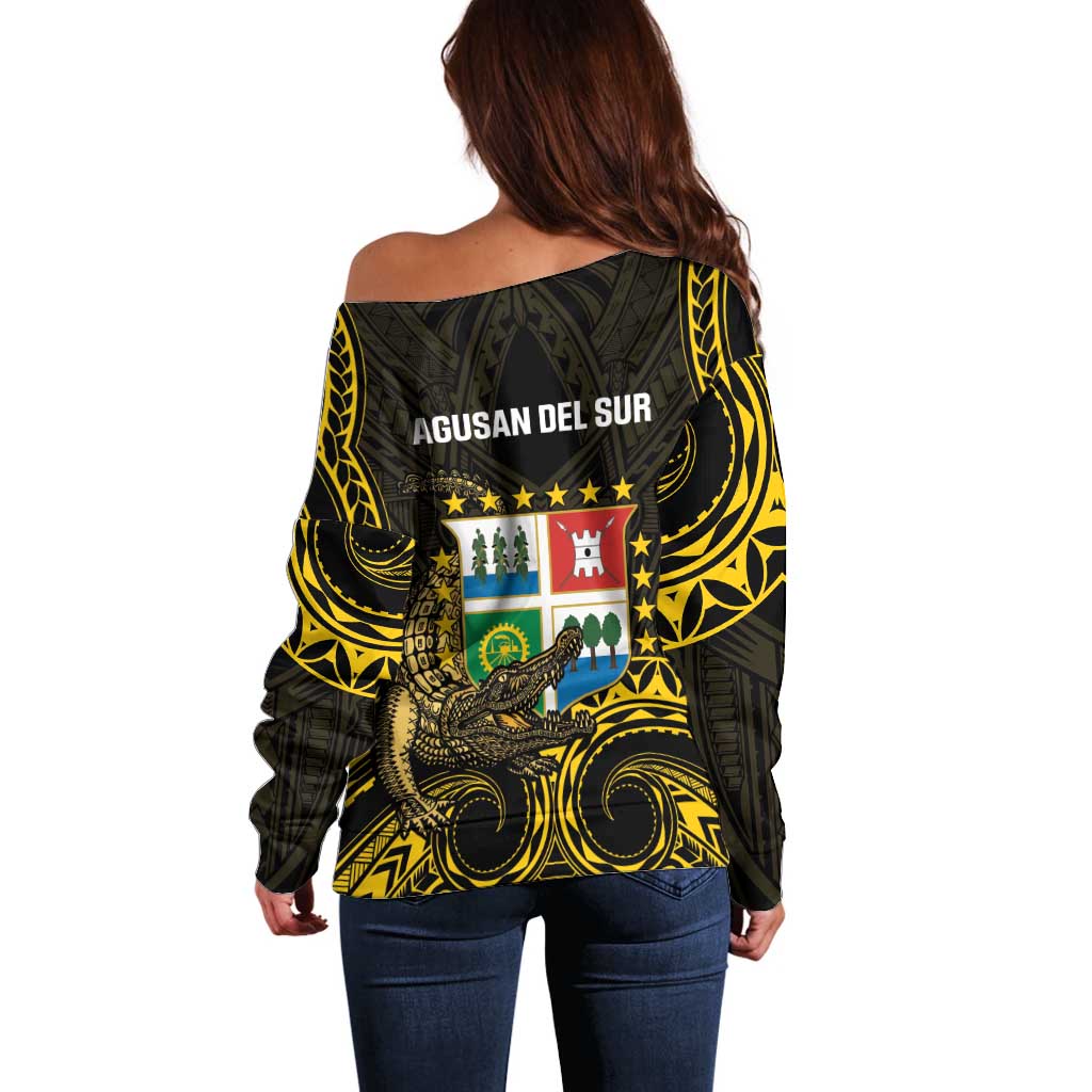 Agusan del Sur Philippines Off Shoulder Sweater Habagatang Agusan Lolong