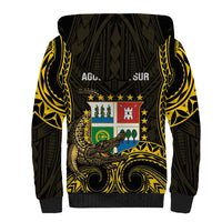 Agusan del Sur Philippines Sherpa Hoodie Habagatang Agusan Lolong LT14 - Polynesian Pride