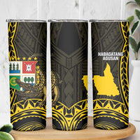 Agusan del Sur Philippines Skinny Tumbler Habagatang Agusan Lolong LT14 - Polynesian Pride