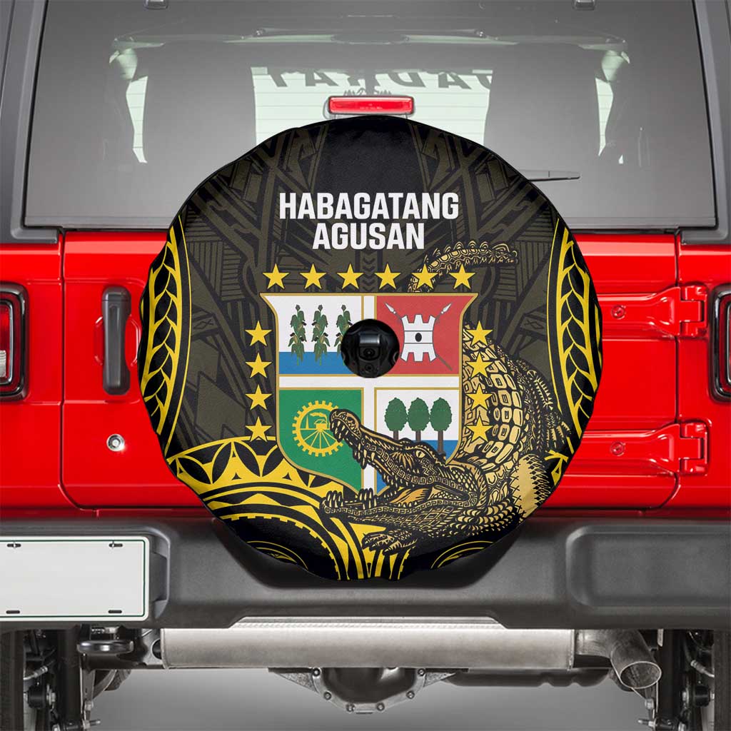 Agusan del Sur Philippines Spare Tire Cover Habagatang Agusan Lolong LT14 - Polynesian Pride