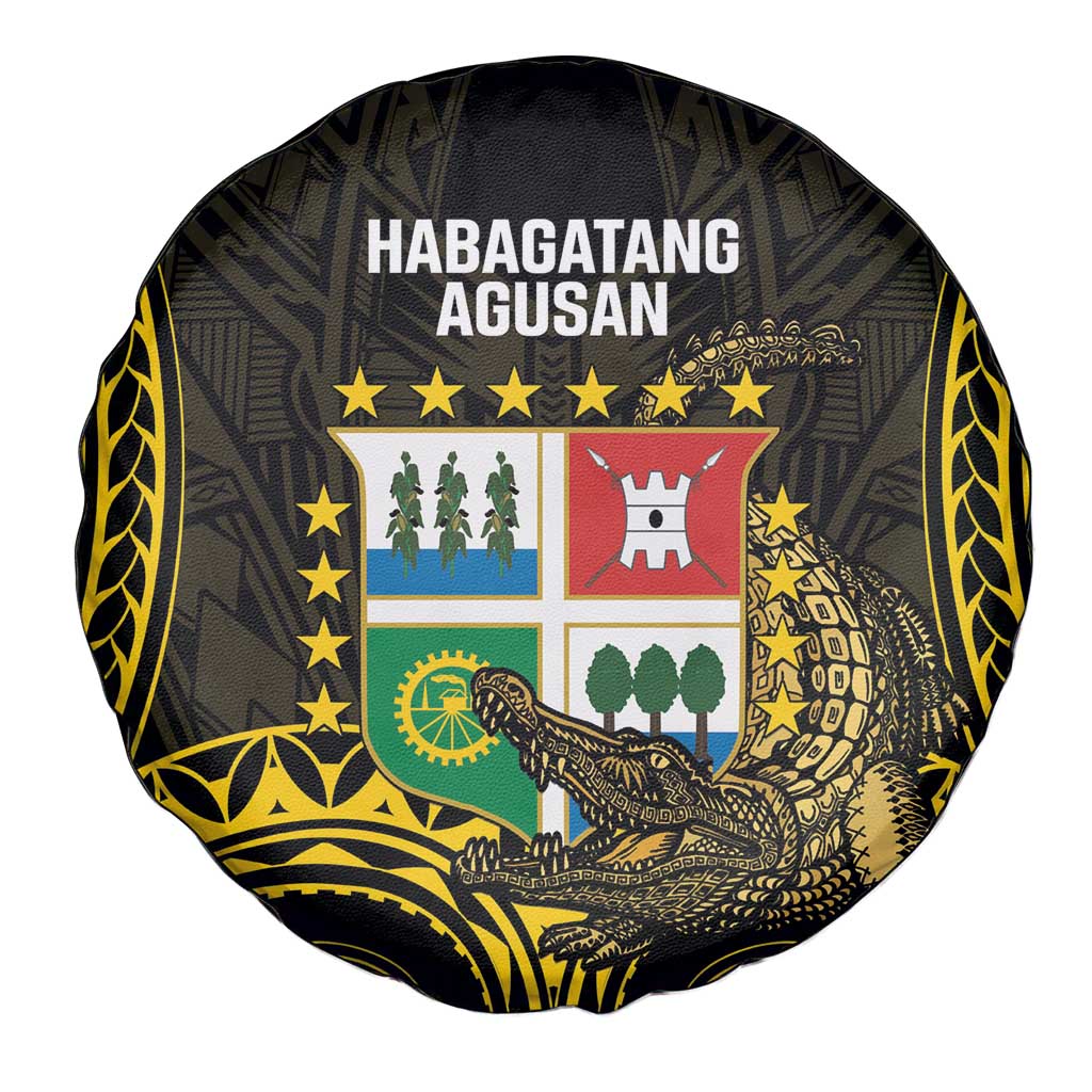 Agusan del Sur Philippines Spare Tire Cover Habagatang Agusan Lolong LT14 - Polynesian Pride