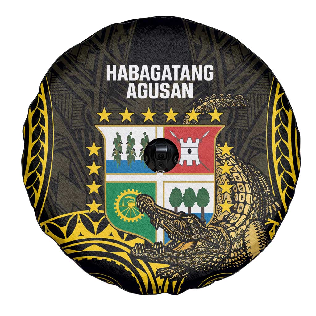 Agusan del Sur Philippines Spare Tire Cover Habagatang Agusan Lolong LT14 - Polynesian Pride