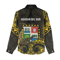 Agusan del Sur Philippines Women Casual Shirt Habagatang Agusan Lolong LT14 - Polynesian Pride