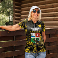 Agusan del Sur Philippines Women Polo Shirt Habagatang Agusan Lolong LT14 - Polynesian Pride